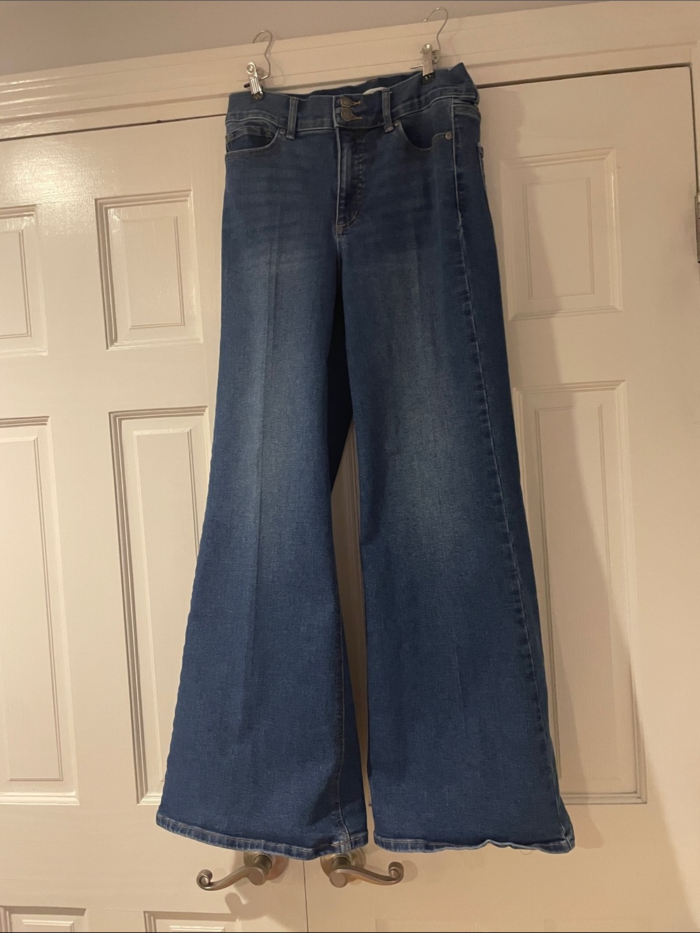 sofia by sofia vergara Indigo High-Rise Flared Jeans